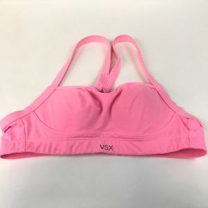 VSX Victorias Secret Sports Bra 32A Pink Underwire